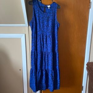 A new day women’s sleeveless tiered dress